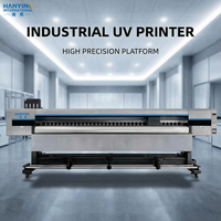 Nueva Impresora de Inyección de Tinta UV de Formato Ancho de 10 pies (3.2 Metros) Totalmente Automática para Impresión de Pancartas y Vinilos en Rollo
