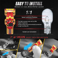 Nouvelles ampoules LED Canbus 3030 T15 921 W16W pour feux de recul de voiture 2026