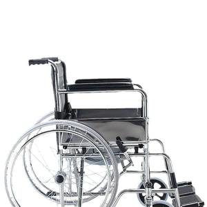 Silla de Ruedas Manual Exclusiva para Uso Transfronterizo con Asiento Cómodo, Aleación de Aluminio, Negra, 20 kg, para Uso Doméstico en Ancianos y Personas con Discapacidad - Product Image 2