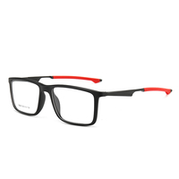 Benola Retro Square Solid Unisex TR90 Anti Blue Sport Optical Eyeglass Frames Model 5809 2021.