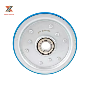 Poulie de porte d'<span class=keywords><strong>ascenseur</strong></span> en plastique à double gorge 140*20*6204, pièce de rechange pour ascenseurs de villas et d'hôtels - Product Image 5