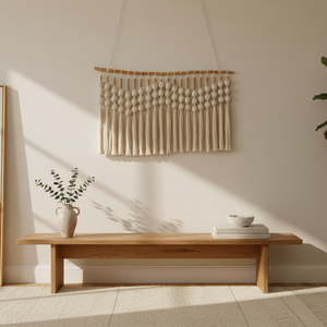 Grand Coton <span class=keywords><strong>Scandinave</strong></span> Sphéricité Macramé Bulle Tentures Murales Art Designs Décoration de la Maison Décoration Murale Luxe pour le Salon - Product Image 4