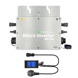 700W serie WVC impermeabile grado IP65 Micro Inverter MPPT collegato alla rete DC28-50V 120V 230V convertitore di fascette a griglia solare automatico