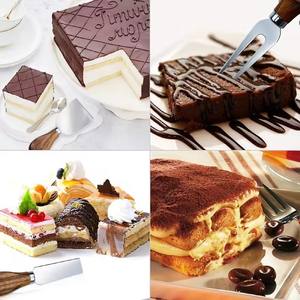 <span class=keywords><strong>Set</strong></span> di 6 <span class=keywords><strong>coltelli</strong></span> da formaggio unici con manico in legno di bambù e lama in acciaio inossidabile, per formaggio e tagliapizza - Product Image 5