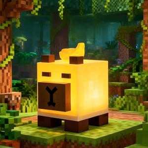 Lámpara de Noche de Bloques de Construcción de Capibara, Lámpara <span class=keywords><strong>Minecraft</strong></span>, Luz Nocturna de Ambiente Interior, Regalo Creativo de Cumpleaños para Niños - Product Image 1