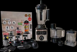 Licuadora comercial 8 en 1 de 4L para cocina, procesador de alimentos, batidora de alta resistencia, extractor de jugos y smoothies - Product Image 2