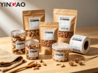 Étiquette autocollante personnalisée imperméable pour les informations nutritionnelles et les ingrédients alimentaires, adhésive pour l'emballage des compléments alimentaires en bouteille ou en pot