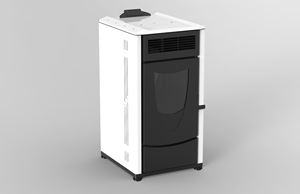 Poêle à granulés de luxe 8kw Poêle à granulés brillant Optimal <span class=keywords><strong>Superior</strong></span> Elite haut de gamme - Product Image 4