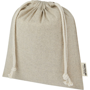 Sacchetto di Cotone Pheebs 1,5L Medio 150 G/m Riciclato Certificato GRS per Confezioni Regalo Ecologico Modello 120671-3 - Product Image 1