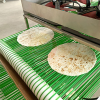 Machine à cuire le pain plat, crêpe fine, canard rôti, crêpes, burrito tacos mexicains, chapati, tortilla