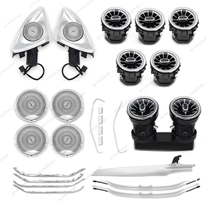 Cho Mercedes Benz C Class W205 môi trường xung quanh ánh sáng Kit 64 màu ma thuật tuabin Air Outlet 12V xe mới môi trường xung quanh ánh sáng tự động LED giao hưởng - Product Image 1