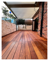Offre Spéciale Nature terrasse en bois massif merbau pour villas sol