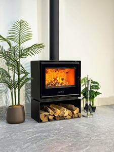 Chimenea <span class=keywords><strong>de</strong></span> <span class=keywords><strong>Leña</strong></span> para Interiores, Estufa sin Humo, Chimenea Independiente para Exteriores - Product Image 3