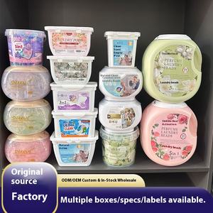Caja de cápsulas de detergente para ropa con enzimas concentradas Lavanda y cápsulas de lavandería frescas de hierbas Detergente para ropa - Product Image 3
