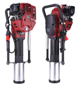 เครื่องตอกเสาเข็มแบบสั่นสะเทือนขนาดเล็ก 4 จังหวะ ใช้เชื้อเพลิงเบนซิน พร้อมชิ้นส่วนเครื่องยนต์หลัก - Product Image 4