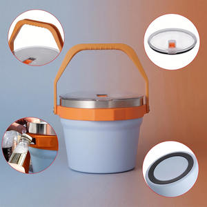 Cubo para Hielo Everich de 4.2L, Apto para Lavavajillas, Aislado, de Acero Inoxidable, con Tapa para Abrir Botellas Integrada, para Enfriar Bebidas - Product Image 6