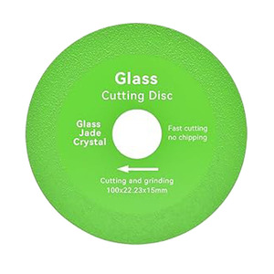 Disco de Corte Circular Ultra-Fino de 100/115mm para Vidro, Sem Desgaste, para Cortar Vidro, Jade, Cristal e Garrafa - Product Image 2