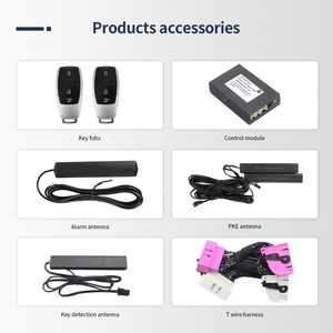 Kit de clé intelligente EASYGUARD PKE, système d'entrée sans clé passif compatible avec BENZ FBS4 avec bouton de démarrage OEM (2020+) et accès confortable - Product Image 3