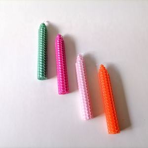 Velas de cera de abejas enrolladas a mano, 100% - Product Image 6