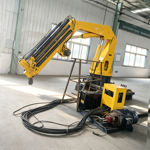 Grúa Articulada Hidráulica Montada en Camión para Construcción, Rotación Cantilever, Capacidad de 3 a 16 Toneladas, Componente Central del Motor - Product Image 6