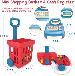 Ensemble de jouets de supermarché, caisse enregistreuse de supermarché, pour enfants, jouets de courses de supermarché, offre spéciale - Product Image 6