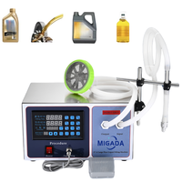 Machine de remplissage semi-automatique GFK17A pour huiles essentielles, savons liquides, gels, boissons et huiles d'olive, livraison rapide