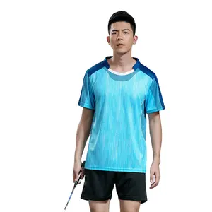 Golf Table Tennis Badminton Tennis Ball Clothes Set Fitness Sports Clothes Summer Short Sleeve Couple Clothes