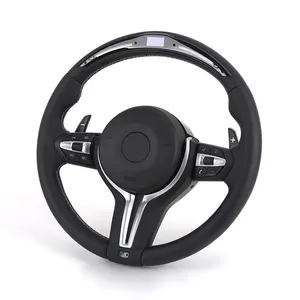 M Sport Volant Lenkrad roda kemudi kulit, untuk BMW M3 F80 M4 F82 M5 F90 F10 F32 F30 E60 E90 E91 E92 Z4 E89