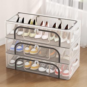 Custom Shoe Box Packaging Underbed Storage Bags Organizer clear Shoe Box Storage Container Sneaker Box Factory Price - Product Image 2