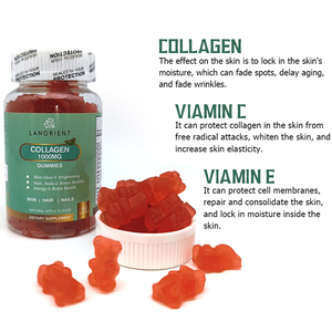 Integratori Naturali a Base di Erbe e Vitamine, Gommose Vegane al Collagene e Biotina per <span class=keywords><strong>Capelli</strong></span>, Pelle e <span class=keywords><strong>Unghie</strong></span> - Product Image 6