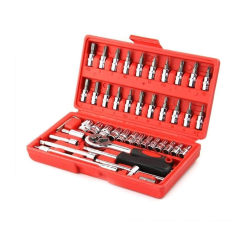 Set completo di strumenti per cacciavite CRV per Computer e Kit di utensili domestici con trapani per uso domestico professionale custodia confezionata - Product Image 1