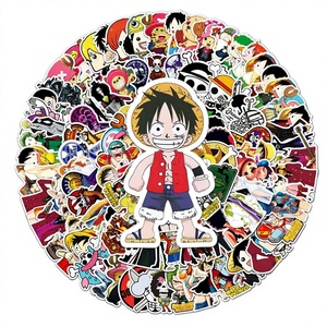 สติกเกอร์ตกแต่งกันน้ำลายการ์ตูนสไตล์เรโทรวินเทจ พิมพ์ลายฉลุ PVC สำหรับตกแต่งแล็ปท็อปและบ้าน - Product Image 1