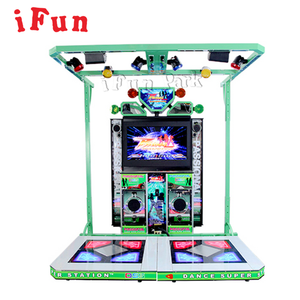 <span class=keywords><strong>Revolution</strong></span> arcade jeu vidéo Rhythm and Dance machine de jeu de danse à pièces pour parcs d'attractions - Product Image 3