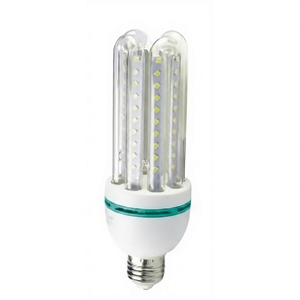 หลอดประหยัดพลังงานรูปตัวยู 24W CFL ขั้ว E27 6000K แสงเดย์ไลท์ AC185-265V ฐานพลาสติก รับประกัน 2 ปี 1600 ลูเมนส์ 80 CRI - Product Image 1