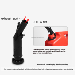 Plastieken benzine jerrycans voor motorfietsen, 3 liter brandstoftank, met CE, EPA en ERP certificering. - Product Image 6