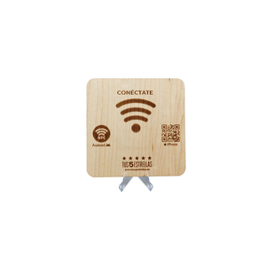 Étiquette d'affichage GSC 13,56 MHz RFID NFC sans contact en bois, étanche et résistante aux intempéries - Product Image 4