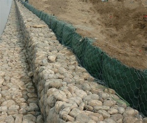 Nhà Máy bán hàng trực tiếp 80x100mm PVC bọc dây lưới gabion giỏ 2x1x1m gabion giỏ - Product Image 3