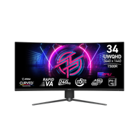 Nouveauté 2025 - Moniteur de jeu MPG 346CQRF X24 - Esports - 34'' - Moniteur de jeu pour ordinateur - FPS - 2K QHD - 1080P - Moniteurs rapides - Gaming msi