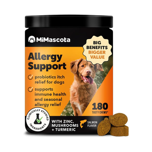 Masticables para Alergias en Perros <span class=keywords><strong>de</strong></span> Máxima Potencia - Probióticos, Calostro y Omega-3 para Piel con Picazón, Puntos Calientes y Defensa Inmunológica - Product Image 2