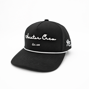 Laser Perforated Custom 5 Panel Golf Hat Performance Fabric <b>Rope</b> 3D Embroidery Logo Outdoor Sport Unisex Quick Dry - Product Image 3
