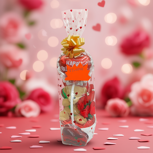 Panier ovale pour la Saint-Valentin avec ours et chocolat, 12 pièces, style classique, coffret cadeau - Product Image 2