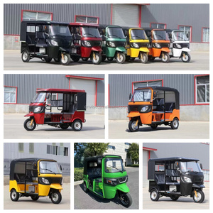 Vente chaude Nouveau Design TukTuk Taxi Entièrement Motorisé Passagers Tricycle Essence 3 Roues Moto Haute Qualité TukTuk Essence - Product Image 6