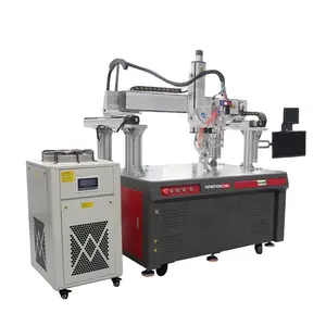 CNC automática de alta freqüência máquina de solda de lítio bateria galvanômetro laser máquina de solda preço
