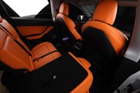 Housses de siège sport gris foncé et rouge pour Tesla Model 3/Y, kit de rembourrage de siège en cuir personnalisé, accessoires de mise à niveau intérieure