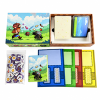 Cartes à collectionner en plastique personnalisées OEM, imprimées sur mesure, pour jeux de société amusants, avec boîte d'emballage rigide, marque Zhuoyou – Vente chaude