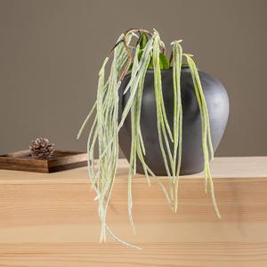 Meng Jie Artificial Long Beans Hanging Vines 30cm-100cm Autumnal Forest Theme Ceiling <b>Wall</b> Decor - Product Image 4