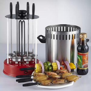 Lò Nướng BBQ Tự Động Xoay Được, Sử Dụng Trong Vườn, Chạy Bằng Điện - Product Image 2