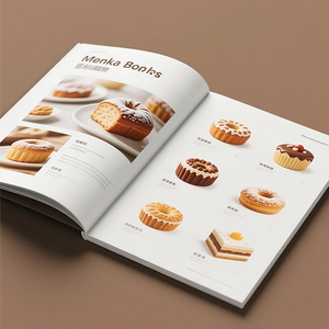 Boissons sucrées personnalisées, brochures pliables pour hôtels et restaurants, affiches, livres de recettes, dépliants, menus personnalisés - Product Image 3