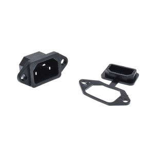 Prise murale étanche AC IEC 320-C14, connecteur d'alimentation à 3 broches, couvercle anti-poussière, 10A 250V, pour voiture industrielle, <span class=keywords><strong>moto</strong></span>, <span class=keywords><strong>remorque</strong></span> - Product Image 4