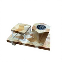 FAIZA CRAFT FC-3065 Brûleur de Bakhoor en bois de santal, Qualité supérieure, Forme élégante, Pour mariages et fêtes, Printemps-Été, Livraison rapide, Prix bas